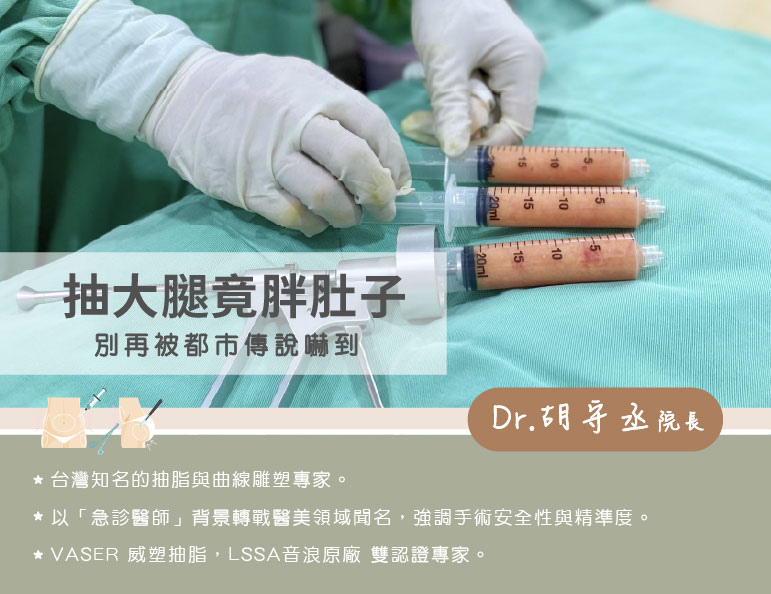 醫師專欄 banner 抽大腿竟胖肚子